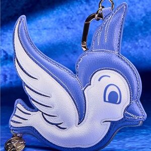 Snow White Blue Bird Coin Purse